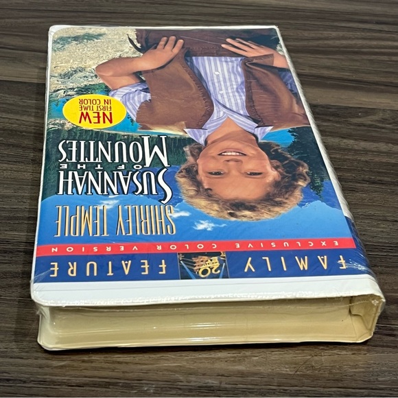 1994 Release Shirley Temple Susannah Of The Mounties VHS Sealed Clamshell Case - Picture 7 of 16